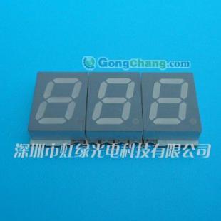 供应0.39英寸三位贴片数码管 电子元器件中的泛光应用解决方案