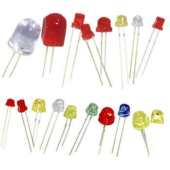 中山市双佳电子电器厂 专业供应F4短脚红发红、F4短脚绿发绿LED灯珠，厂价批发泛光灯优选